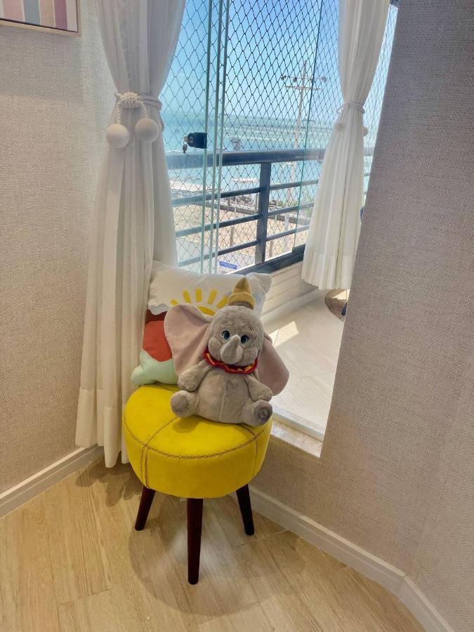 Flat Luxuoso Alto Padrao Frente Mar Com 2 Suites No Iate Plaza Форталеза Экстерьер фото